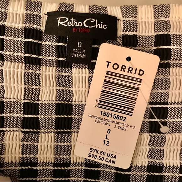 🖤 RETRO CHIC by TORRID gingham dress! - Picture 2 of 9